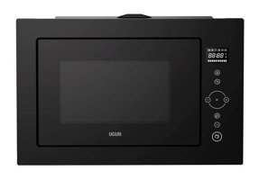 Uğur UAF 25D SMD Siyah 25 lt Izgaralı Ankastre Mikrodalga Fırın