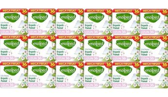 Molped Pure & Soft Uzun 36'lı Hijyenik Ped 18 Adet