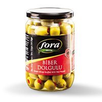 Fora Tuzlu Salamura Biberli Yeşil Kavanoz 400 gr