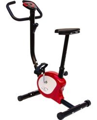 Cosfer CSF-01-K 100 kg Kapasiteli Koltuklu Mekanik Dikey Kondisyon Kondisyon Bisikleti Kırmızı