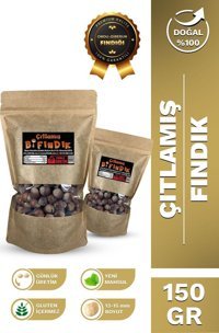 Bi Fındık Kavrulmuş Tuzlu Tane Giresun Kabuklu Fındık 150 gr