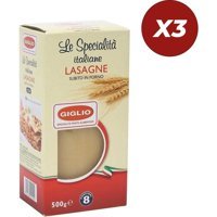 Giglio Lazanya Makarna 3x500 gr
