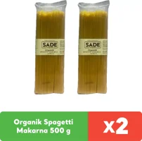 Sade Organik Spagetti Makarna 2x500 gr