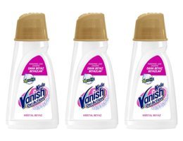 Vanish Kristal Beyaz Sıvı Leke Çıkarıcı 3x1 lt
