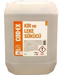 Cod-ex Sıvı Leke Çıkarıcı 4 lt