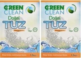 U Green Clean Doğal Bulaşık Makinesi Tuzu 2x1.5 kg
