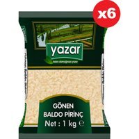 Yazar Baldo Pirinç 6x1 kg