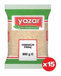 Yazar Osmancık Pirinç 15x900 gr