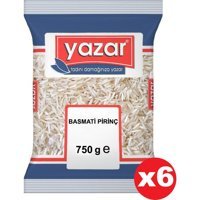 Yazar Basmati Pirinç 6x750 gr