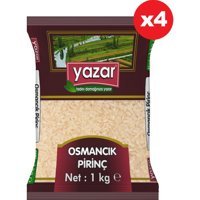 Yazar Osmancık Pirinç 4x1 kg