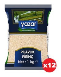 Yazar Pilavlık Pirinç 12x1 kg