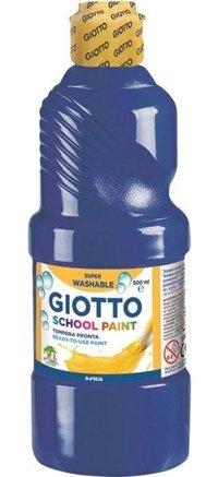 Giotto School Paint Koyu Mavi 500 ml Guaj Boya