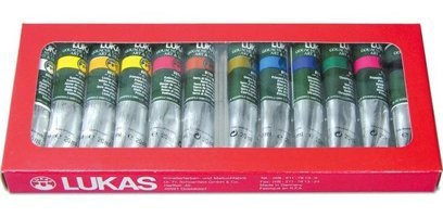 Lukas Art&Designers Tüp Çok Renkli 12x20 ml Guaj Boya Set