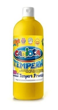 Carioca Yıkanabilir Sarı 1 lt Guaj Boya