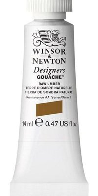 Winsor & Newton Designers Tüp Raw Umber 14 ml Guaj Boya