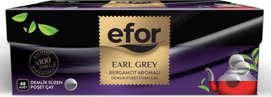 Efor Bergamot Demlik Poşet Çay 48 Adet