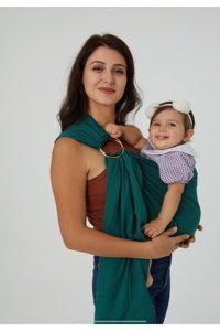Baby D Halka Sling 9 kg Kapasiteli Taşıma Askısı Portbebe Yeşil