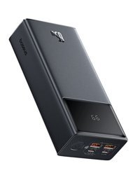 Baseus Starlord 30000 mAh Hızlı Şarj Dijital Göstergeli Micro USB & Type C Powerbank Siyah