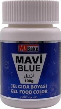 My Bake Mavi Su Bazlı Jel Gıda Boyası 100 gr
