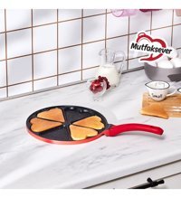 Karaca Mutfaksever Biogranit 26 cm Pankek Kırmızı Tava