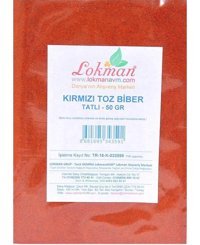 Lokman Avm Tatlı Toz Biber 50 gr
