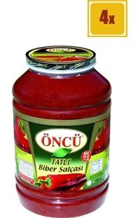 Öncü Tatlı Biber Salçası 4x4.3 kg