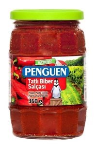 Penguen Tatlı Biber Salçası 360 gr