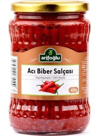 Arifoğlu Acılı Biber Salçası 650 gr