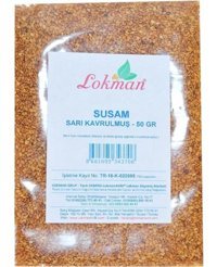 Lokman Avm Kavrulmuş Sarı Susam 50 gr