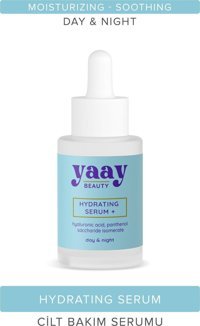 Yaay Beauty Hydrating Plus Ultra Canlandırıcı Yaşlanma Karşıtı Kırışıklık Karşıtı Jel Yüz Serumu 30 ml