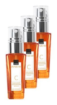 Avon Anew C Vitaminli Kolajenli Yüz Dolgunlaştıran Canlandırıcı Jel Yüz Serumu 3x30 ml