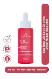 Harrem Gül Mayası Arbutin Aha Bha Canlandırıcı Ampul Yüz Serumu 30 ml