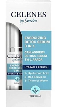 Celenes Thermal 3 In 1 Detox Canlandırıcı Krem Yüz Serumu 30 ml