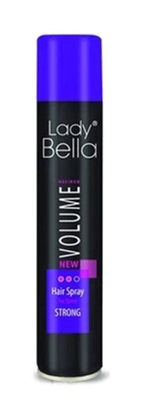 Lady Bella Strong Şekillendirici Islak Görünüm Provitaminli Güçlü Saç Spreyi 400 ml