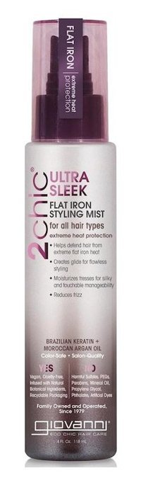 Giovanni 2chic Ultra Sleek Şekillendirici Islak Görünüm Argan Yağlı-Keratinli Güçlü Saç Spreyi 118 ml
