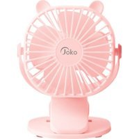 Konfulon JS03 Mini Masaüstü Vantilatör Pembe