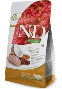 N&d Skin Coat Bıldırcın Etli Yetişkin Kuru Kedi Maması 1.5 kg