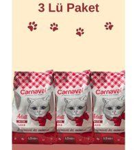 Carnaval Kuzu Etli Yetişkin Kuru Kedi Maması 3x1.5 kg