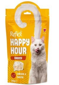 Reflex Peynir Tahıllı Yetişkin Kedi Ödül Maması 60 gr
