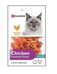 Flamingo Balıklı-Tavuklu Yetişkin Kedi Ödül Maması 85 gr