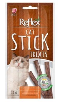 Reflex Cat Stick Treats Ördekli Yetişkin Kedi Ödül Maması 3x5 gr
