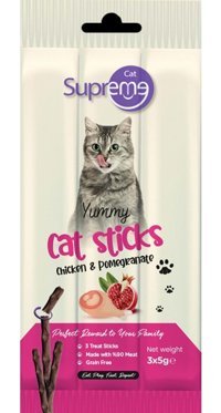 Supreme Sticks Tavuklu Kedi Ödül Maması 15 gr