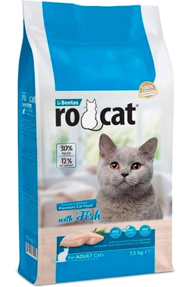 Ro Cat Balıklı Tahıllı Yetişkin Kuru Kedi Maması 15 kg