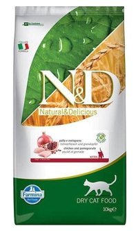 N&d Prime Kitten Narlı-Tavuklu Az Tahıllı Yavru Kuru Kedi Maması 10 kg