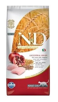 N&d Natural&Delicious Nar-Tavuklu Kısırlaştırılmış Az Tahıllı Yetişkin Kuru Kedi Maması 5 kg