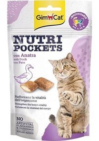 Gimcat Nutripockets Ördekli Kedi Ödül Maması 60 gr