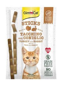Gimcat Hindi-Tavşan Yavru - Yetişkin Kedi Ödül Maması 80 gr