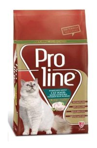 Proline Tavuklu Kısırlaştırılmış Tahıllı Yetişkin Kuru Kedi Maması 1.2 kg