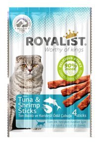 Royalist Sticks Balıklı Tahılsız Yetişkin Kedi Ödül Maması 20 gr