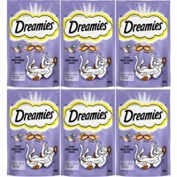 Dreamies Pouch Ördekli Tahılsız Yetişkin Kedi Ödül Maması 6x60 gr